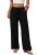 Sampeel Petite Wide Leg Pants for Women Yoga Dress Pants with Pockets Straight L