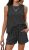 Ekouaer Womens Summer 2 Piece Shorts Set Sleeveless Matching Sets 2026 Lounge Be