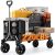 Overmont Ultra Compact Collapsible Wagon Cart