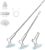 Electric Spin Scrubber, VEWIOR Cordless Shower Scrubber with 3 Adjustable Angle