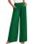 KIRUNDO Flowy Pants for Women Summer 2026 Wide Leg Palazzo Pants Elastic Waist L