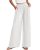 KIRUNDO Flowy Pants for Women Summer 2026 Wide Leg Palazzo Pants Elastic Waist L