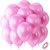 Bezente Pearl Pink Balloons Latex Party Balloons