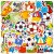 HSHFAMIIY Soccer Party Favors – 100 Pcs Soccer Stickers