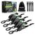JUUMLL Retractable Ratchet Straps (4-Pack) 1” x 10ft – 1