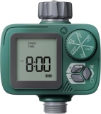 Sprinkler Timer: Programmable Hose Timer with Rain Delay/Manual/Automatic Wateri