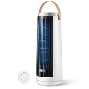 LEVOIT Tower Fan for Bedroom, 20dB Quiet Desk Fan with 23ft/s