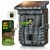 4K 64MP Solar Trail Camera WiFi, 32GB SD Card,Night Vision Motion Activated