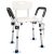 Shower Chair for Inside Shower with Arms and Back