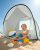 WEMOH Baby Beach Tent, 2026 Upgrade Pop-Up UPF 50+ Sun Protection with Mosquito