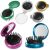 Mini Hair Brush Set of 6 – Foldable Travel Brushes for Hair in Assorted Colors