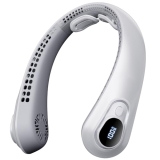 FYALLASO Portable Neck Fan Rechargeable – [with LED Display] 5 Speeds