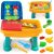 Kids Sand and Water Table, 2 in 1 Toddler Activity Table with Water Wheel & Sand