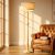 MOFFE 62.8″ Solid Wood Floor Lamp