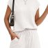 Okiwam Womens Summer Dress 2026 Sleeveless Halter Neck Flowy Mini Sundress Casua