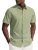 PJ PAUL JONES Mens Short Sleeve Button Down Shirts Wrinkle Free Untucked Dress S