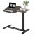 SANODESK 32”Overbed Table Gas Spring Lifting with Wheels&Tilting Desktop