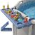 Poolside Bar, 44″×12″ Poolside Bar Table with Adjustable Support Bracket Fits Ab