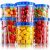 HOMETALL Freezer Storage Containers, [6 Pack- 33/24/17 OZ] Airtight Plastic