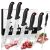 Plys 7-Piece Butcher Knife Set for Meat Processing & BBQ | Includes 10″ Butcher