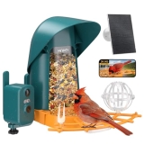 Minikey Smart Bird Feeder with Camera Outdoor Birdhouse