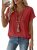EVALESS Spring Tops for Women 2026 Trendy Summer Boho Work Business Casual Dress