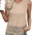 ZAFUL Swimsuits for Women’s Tummy Control Tankini V Neck High Waisted Tie Bikini