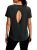 Alaroo Workout Tops for Women Short Sleeve Pilates Shirts Open Back Fitness Clot