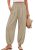 PRETTYGARDEN Womens 2026 Summer Casual Pants High Waisted Loose Wide Leg Palazzo