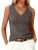 ANRABESS Womens Wool Blend Tank Tops V Neck Sleeveless Sweater Business Casual W