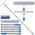Mitclear 77” Professional Squeegee Window Cleaner Tool with Extension Pole