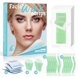 Waxfans 56PCS Wax Strips for Face