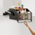HOUSE AGAIN Pull-Down Cabinet Organizer for High/Deep Cabinets
