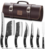 SANMEIHO 8 PCS Butcher Knife Set