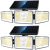 KOOPER Solar Flood Lights, 210 LED Motion Sensor Outdoor Lights