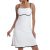 VIPARK Womens Tennis Dress Black White Contrast A-Line Athletic Dress with Built