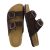 CUSHIONAIRE Logo 100% Genuine Leather Suede Slides for Women
