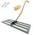 HamRoRung Lawn Leveling Rake -31.5”x11.8” Heavy Duty Leveling Rake
