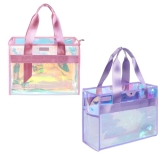 Gryvol 2-Piece 26L Iridescent Beach Bags for Women