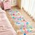 2×6 Pink Runner Rug for Girls Bedroom
