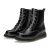 Athlefit Women’s Lace-Up Combat Boots Fashion Casual Low Platform Lug Sole Ankle