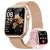 Smart Watches for Women,1.85″ HD Smartwatch Fitness Trackers, with 2 Bands
