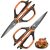 ANSHEE 2 Pack All Purpose Kitchen Scissors