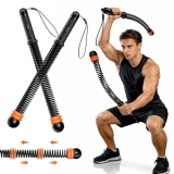 RENRUI Cordless Battle Ropes with Adjustable Resistance Springs