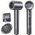 Dual Voltage Travel Hair Dryer, 170,000 RPM High-Speed Blow Dryer for Fast Dryin