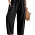 ANRABESS Women’s Bodysuits，Short Sleeve Scoop Neck Top， Fitted Ribbed Knit Soft