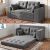 Homkdom Convertible Loveseat Sleeper