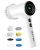 PUFTEM Shower Scrubber, Electric Spin Scrubber for Bathroom Cleaning