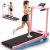 FUNMILY Incline Walking Pad Treadmill with Handle Bar