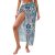 HORISUN Women Semi-Sheer Mesh Woven Beach Sarong Long Bikini Wrap Pareo Casual S